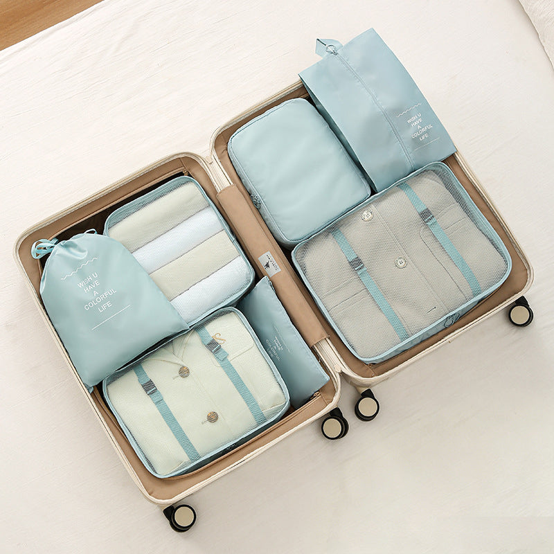 ZELAVO TRAVEL SET | 7 Organisateurs de Valise