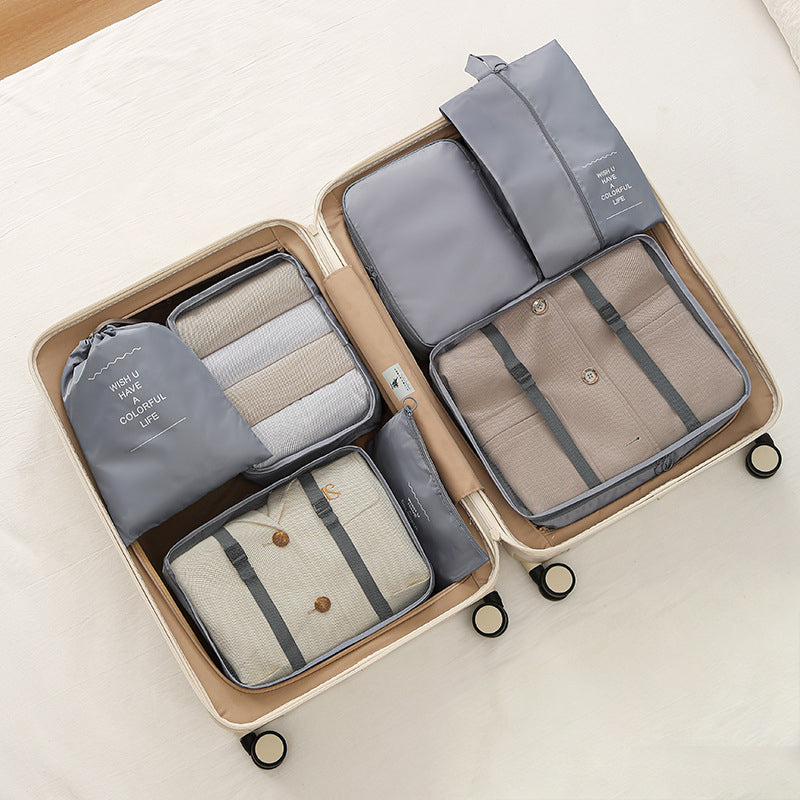 ZELAVO TRAVEL SET | 7 Organisateurs de Valise