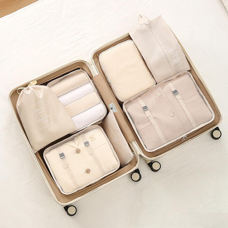 ZELAVO TRAVEL SET | 7 Organisateurs de Valise
