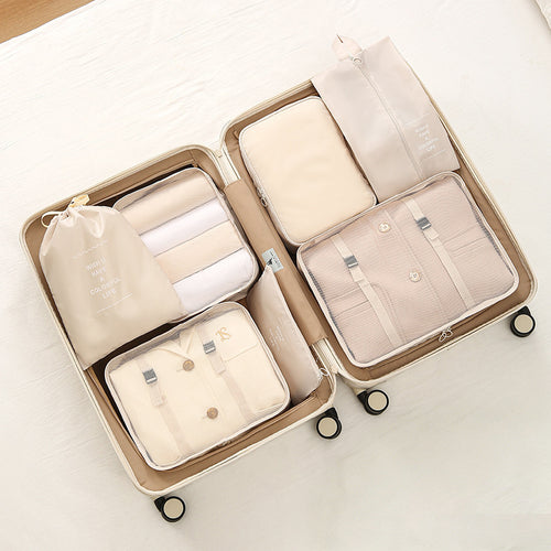 ZELAVO TRAVEL SET | 7 Organisateurs de Valise