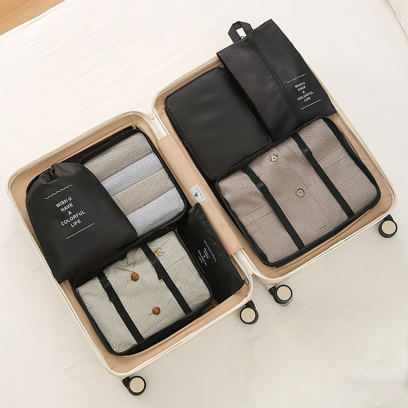 ZELAVO TRAVEL SET | 7 Organisateurs de Valise