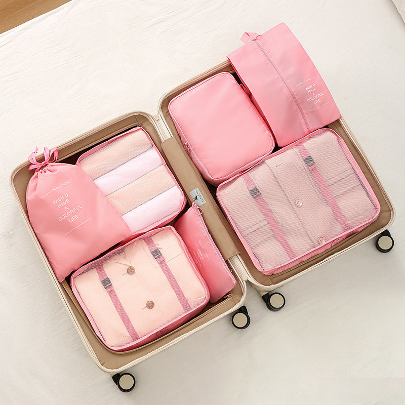 ZELAVO TRAVEL SET | 7 Organisateurs de Valise