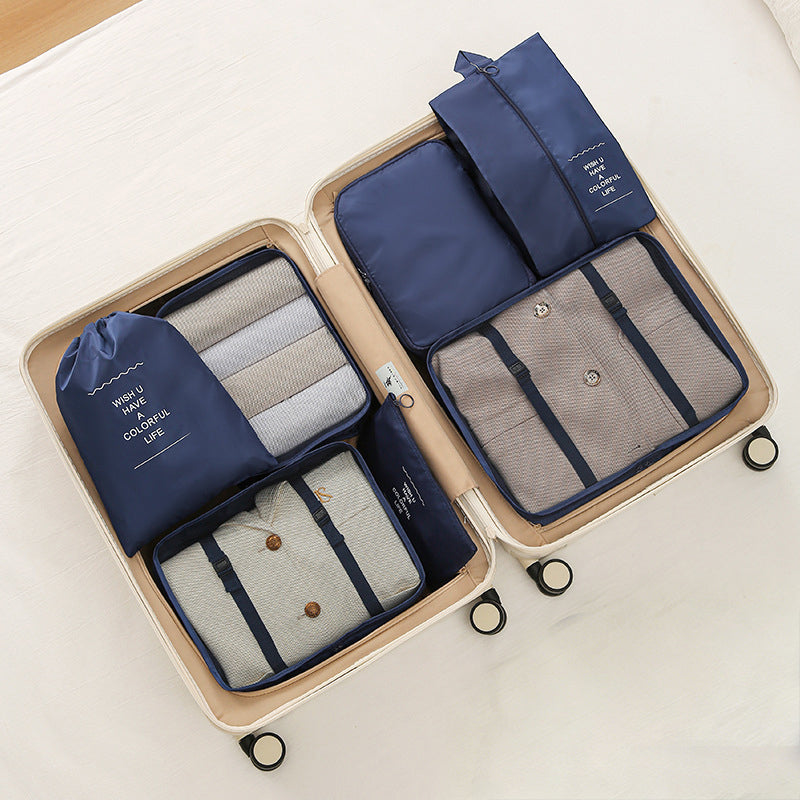 ZELAVO TRAVEL SET | 7 Organisateurs de Valise